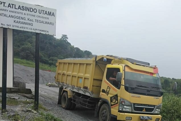 KLHK Segel Tambang Batu Andesit Milik PT Atlasindo Utama