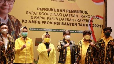 AMPG Banten Gelar Konsolidasi Usung Airlangga di Pilpres 2024