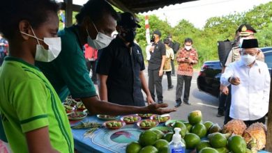 Kunjungi Manokwari, Ma’ruf Amin Terima Aspirasi Pedagang