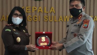 Kapolda Sulut Temui Kajati Perkuat Kerja Sama Penegakan Hukum