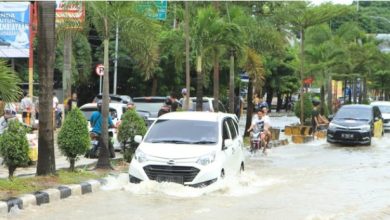 BMKG Menyatakan Palembang Dikepung Banjir Akibat Cuaca Ekstrim