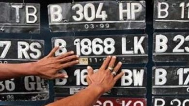Perubahan Warna Pelat Kendaraan Pribadi Berlaku Mulai Januari 2022
