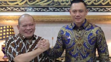 Temui La Nyalla Mattalitti, AHY: Kami Diskusi Isu Kebangsaan