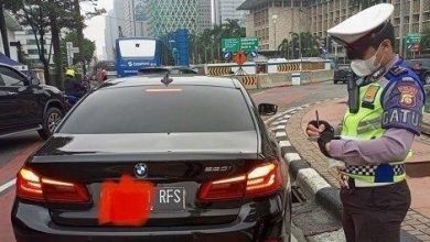 Dalam Sepekan, Polisi Tilang Ratusan Kendaraan Plat Nomor RF