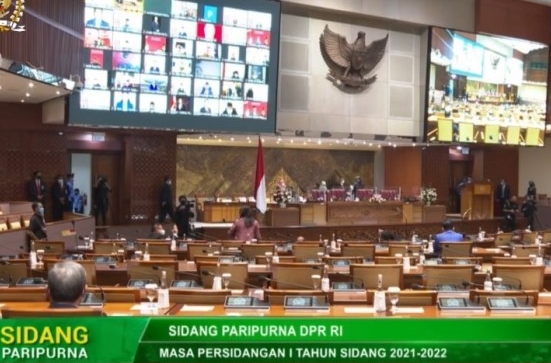 Gelar Rapat Paripurna, DPR Sahkan RUU Ibu Kota Negara Jadi Undang-Undang