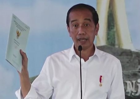 Presiden Jokowi Tegaskan Sertifikat Tanah Merupakan Tanda Bukti Hukum