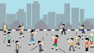 Polrestabes Semarang Amankan Belasan Remaja Terlibat Perang Sarung