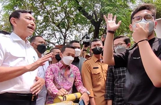 Debat Mahasiswa UI, Luhut: Kamu Enggak Berhak Nuntut Saya