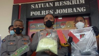 Polres Jombang Berhasil Tangkap Lima Orang Peracik Petasan