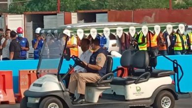 Disopiri Anies Pakai Mobil Golf, Presiden Jokowi Tinjau Sirkuit Formula E