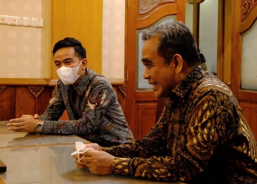 Temui Wali Kota Surakarta, Ahmad Muzani: Silaturahmi dan Bertukar Pikiran