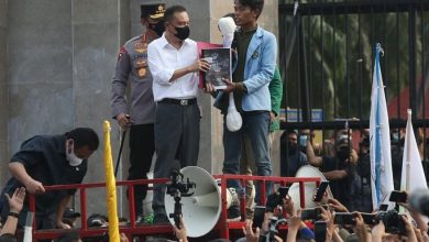 Temui Pendemo, Dasco: Kami Jamin Proses Tahapan Pemilu Berjalan Sebagaimana Mestinya