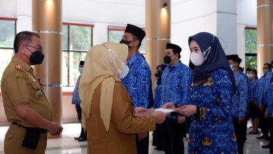 239 CPNS Gowa Terima SK Pengangkatan Jelang Idul Fitri_Bimata.id
