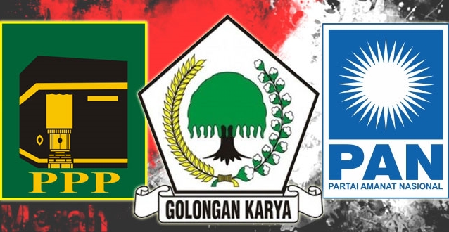 Golkar-PAN-PPP Sepakat Bentuk Koalisi Indonesia Bersatu