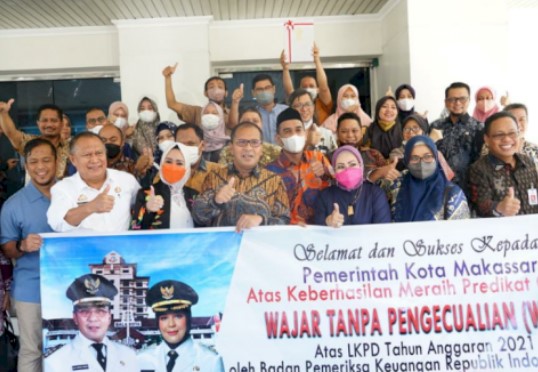 Sempat Gagal, Pemkot Makassar Kembali Raih WTP dari BPK_bimata.id