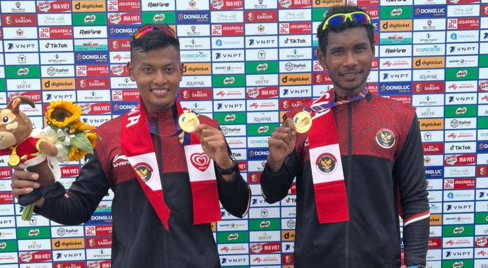 Atlet Asal Sulsel Raih Medali Emas di Cabang Dayung SEA Games 2021 Vietnam_Bimata.id