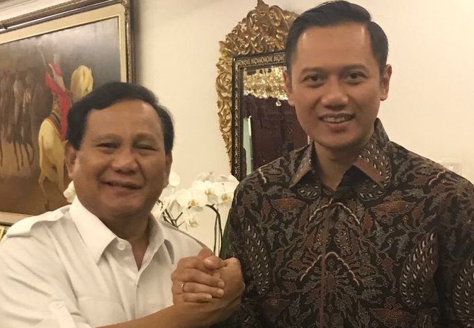 Malam Ini, AHY Silaturahmi ke Kediaman Prabowo