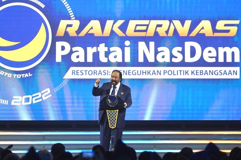 Saan Mustofa Pastikan Pernyataan Surya Paloh Soal ‘Parpol Sombong’ Bukan untuk Menjelekan Partai Lain