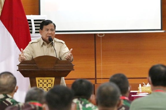 Menhan Prabowo: TNI Harus Siap Menjaga Kedaulatan NKRI