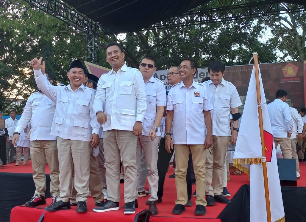 Nahkodai Gerindra Parepare, Surianto Target 5 Kursi di Parlemen dan Menangkan Prabowo_bimata.id