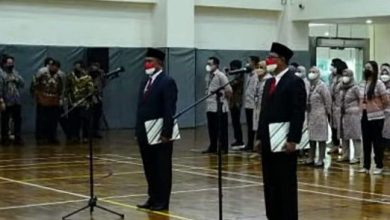 Firli Bahuri Lantik Dua Pejabat Tinggi Madya