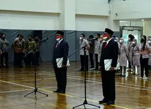 Firli Bahuri Lantik Dua Pejabat Tinggi Madya