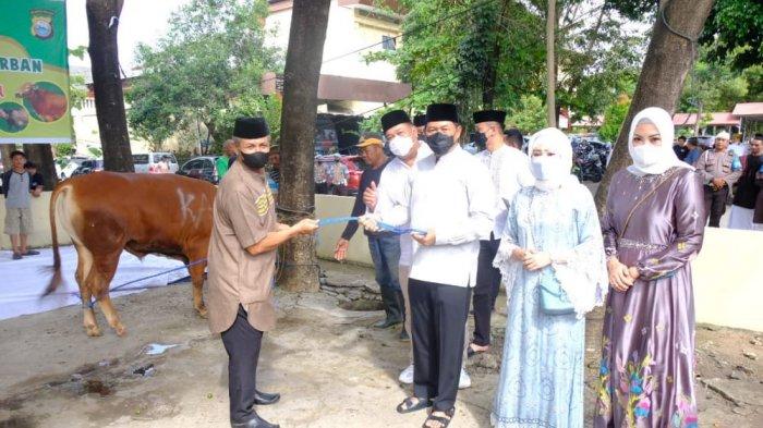 Hari Raya Idul Adha, Polda Sulsel Kurban 673 Sapi dan 22 Kambing_bimata.id