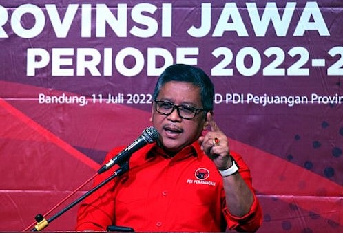 Lantik Pengurus DPD TMP Jabar, Hasto Minta Kader Tak Terpengaruh Manuver Politik