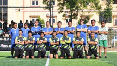 Lawan All Start PSM Makassar Legend, Danny Pomanto Borong 5 Gol_bimata.id