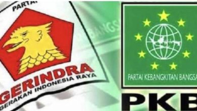 Gerindra-PKB Daftar ke KPU, Prabowo dan Cak Imin Disambut Ratusan Kader