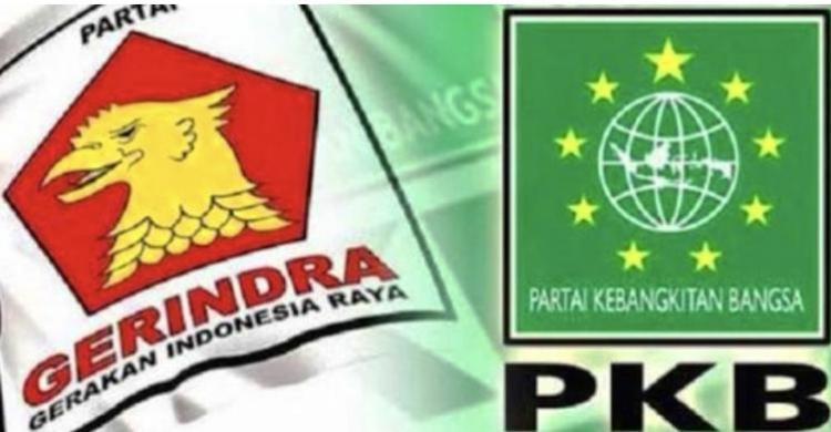 Gerindra-PKB Daftar ke KPU, Prabowo dan Cak Imin Disambut Ratusan Kader