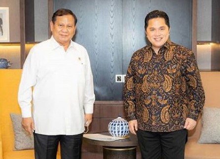 Duet Prabowo dan Erick Thohir Berhasil Selesaikan Penyelewengan di PT Asabri