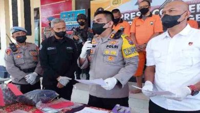 Satreskrim Polres Magetan Tangkap Sejoli Pencuri Kotak Amal