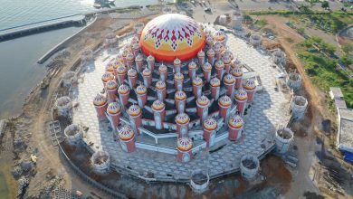 Rampungkan Pembangunan Masjid Kubah 99 Asmaul Husna, Pemprov Kucur Rp45 Miliar_bimata.id