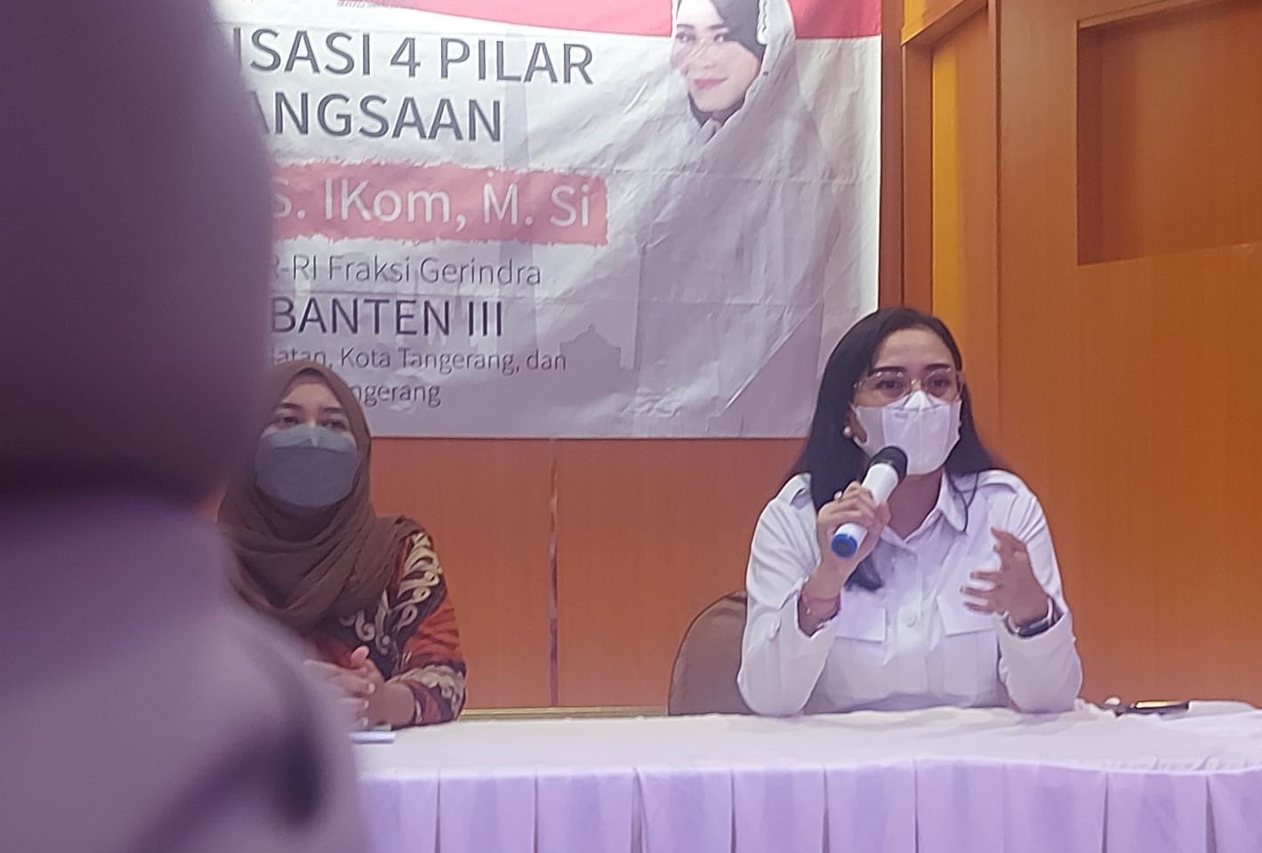 Martina Ajak Masyarakat Bersatu Bangun Negeri