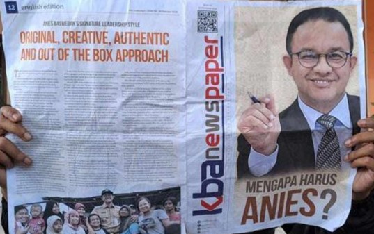 Bawaslu Segera Kaji Laporan Terhadap Anies Soal Tabloid KBAnewspaper