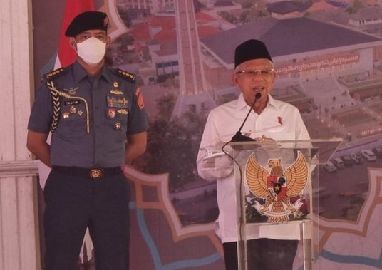 Wapres Ma’ruf Tegaskan Setiap Orang Harus Patuh Hukum