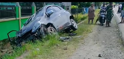 Lakalantas Maut, Dua Guru SMAN 2 Pinrang Tewas Ditabrak Mobil_bimata.id