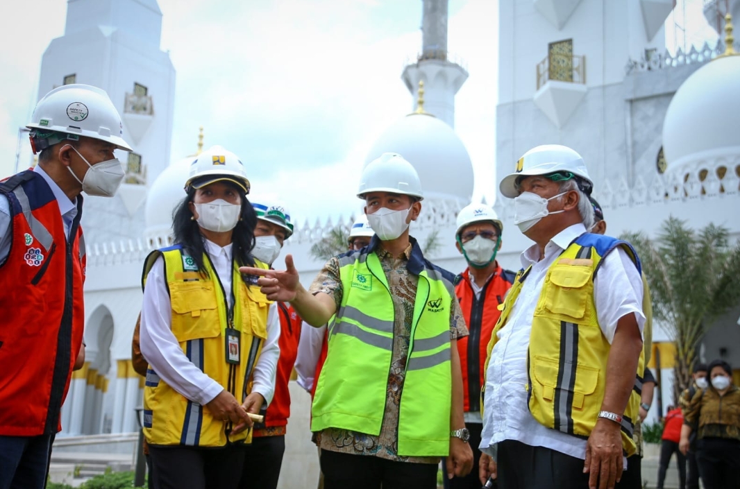 Menteri PUPR Beri Catatan Perbaikan Untuk Pembangunan Masjid Raya ...