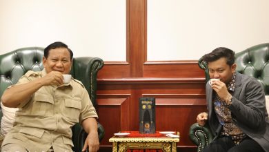 Prabowo dan Denny Caknan Ngopi Bareng