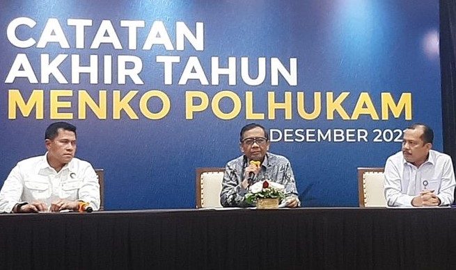 Mahfud Tegaskan KUHP Baru Bukan untuk Lindungi Presiden Jokowi