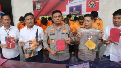 20 Gangster di Makassar Diringkus Polisi, 5 Ditumbangkan Pelor_bimata.id