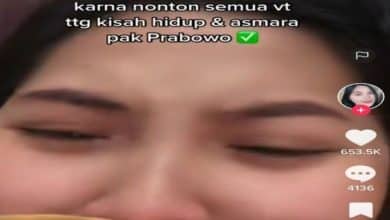 Viral di TikTok! Wanita Menangis Usai Nonton Kisah Hidup Prabowo