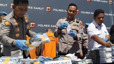 Polres Garut Amankan Puluhan Ribu Butir Pil Psikotropika