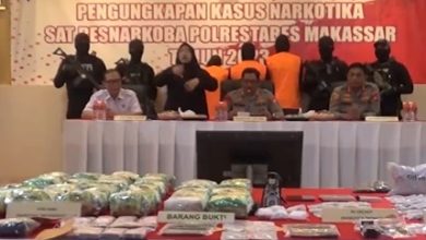Polrestabes Makassar Gagalkan Peredaran Sabu 43.6 Kilogram Asal Surabaya_bimata.id