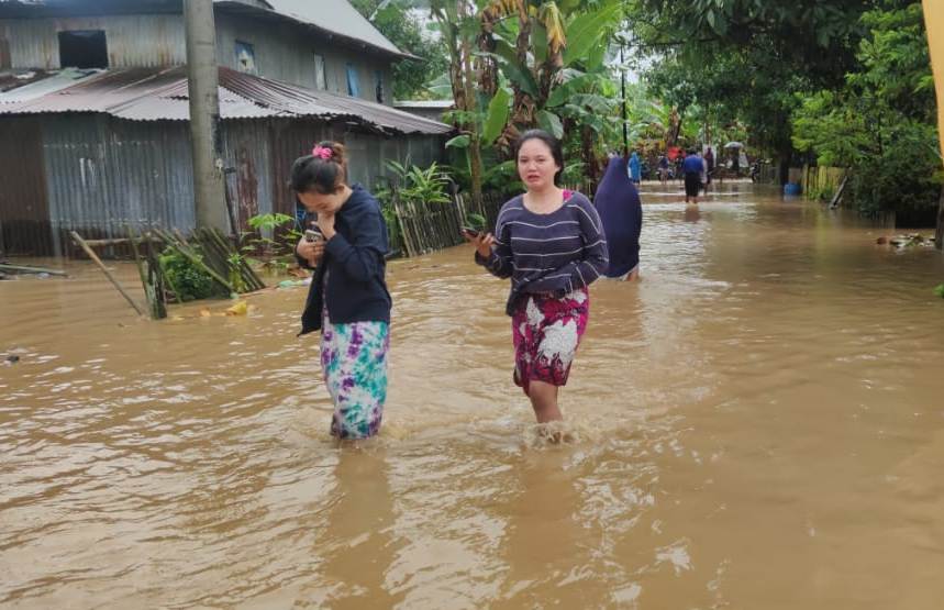 Cuaca Ekstrem Sulsel, 7 Kecamatan di Pangkep Terdampak Banjir_bimata.id