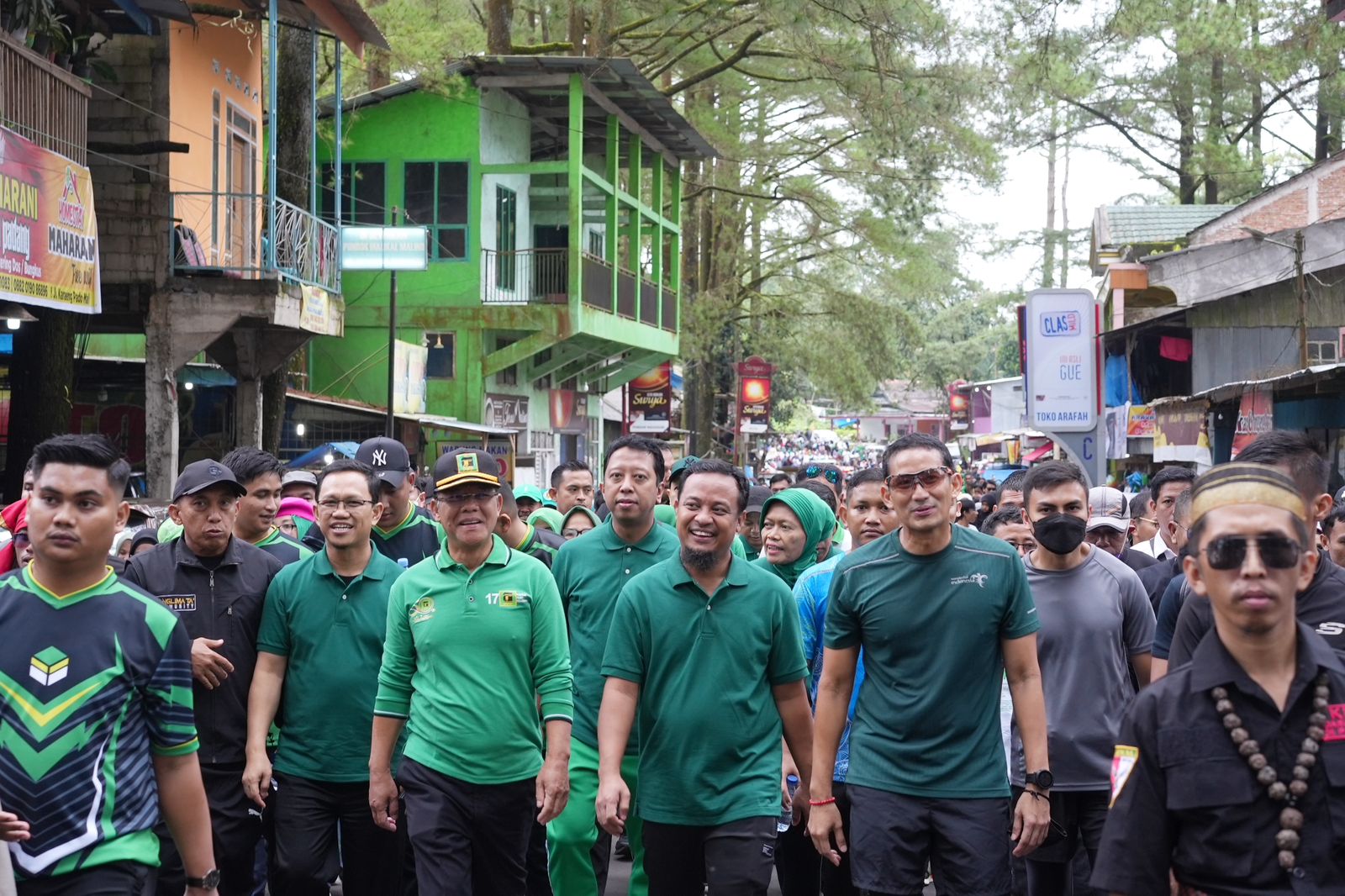 Bareng Andi Sudirman, Sandiaga Uno Kompak 'Hijaukan' Malino di HUT PPP_bimata.id