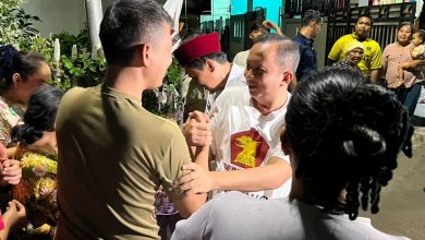 Sambut HUT ke-15 Gerindra, Adnan dan Habiburokhman Sambangi Rumah Warga Cakung