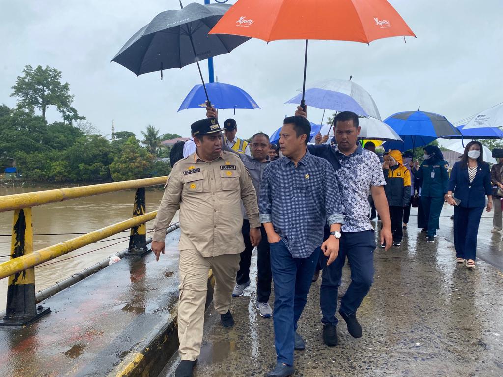 Mendesak, Iwan Aras Minta Kementerian PUPR Bangun Pengendali Banjir di Maros-Parepare_bimata.id