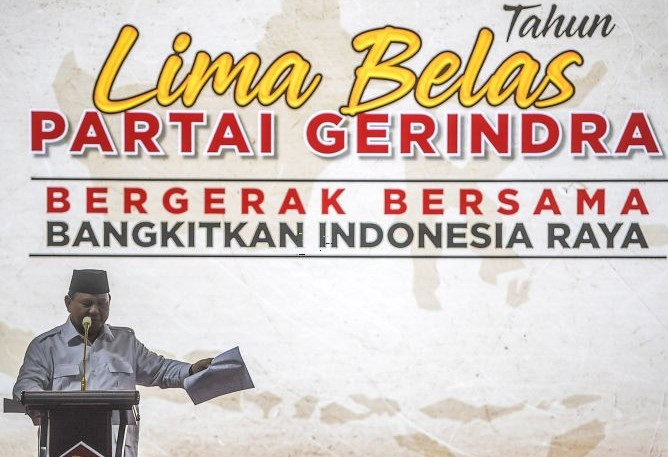 15 Tahun Partai Gerindra, Berdiri Mengabdi Bergerak Membawa Perubahan